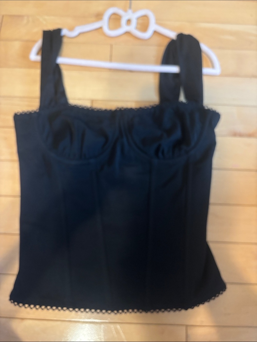 Edikted Black Bustier Camisole